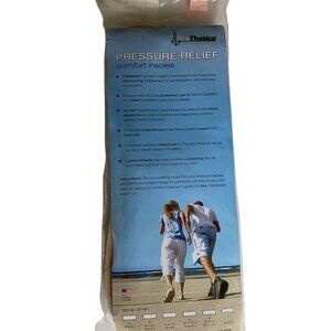PROTHOTICS Pressure Relief Comfort Insoles Men 13-15 Vy-Gel Cushioning Inserts